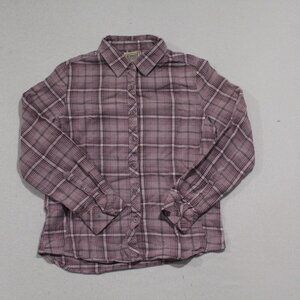 C.E. Schmidt Workwear Pink Women Button Down Fit For Her Medium